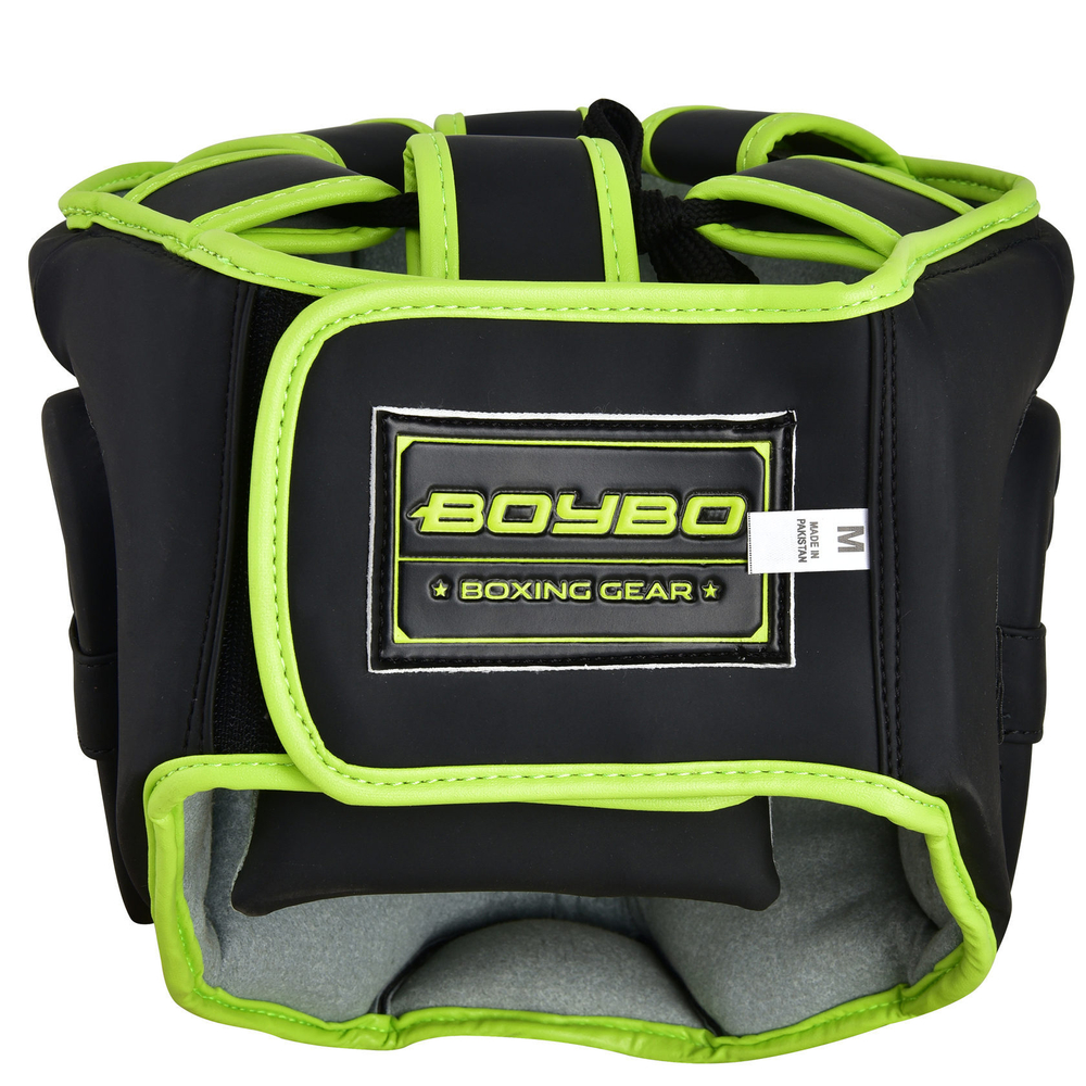 шлем BoyBo BH400 Black\Green
