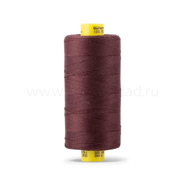 Нитка Gutermann Mara 30 (300 метров), 1 кат., для отстрочки | 5515 кофейный