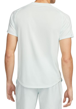 Мужская теннисная футболка Nike Court Dri-Fit Victory - barely green/black