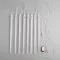 Гирлянда Сосульки рифленые 2.5×0.42 м., IP65, прозрачная нить, 288 белых LED с эффектом стекания, 12 В., Luazon Lighting (5248349)