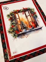 Кухонное полотенце "Приближение Рождества" 50x70см