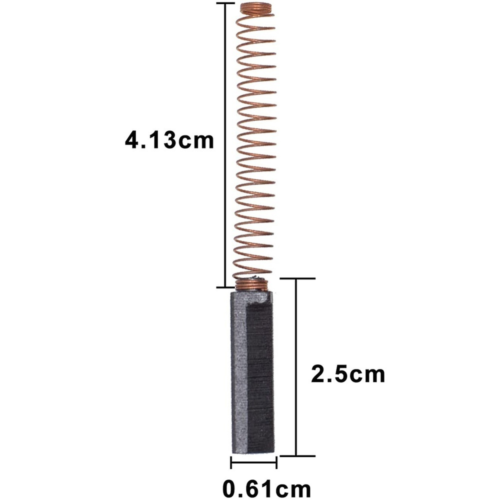Щетка графитовая для миксера K5 KITCHENAID W10380496 (2 шт.)