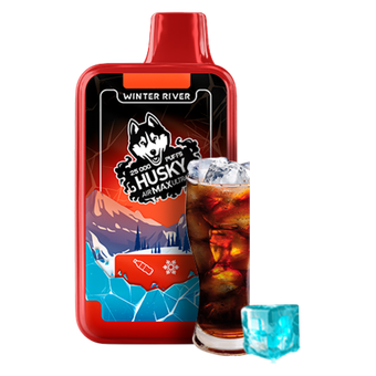 HUSKY AIR MAX ULTRA 25000 - Кола со льдом (Winter River)