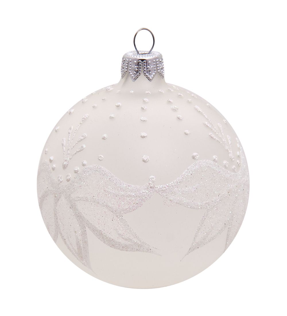 Элита НФШ-1263 Набор ел.украшений Шар 3шт «Снежная фантазия» 85 мм