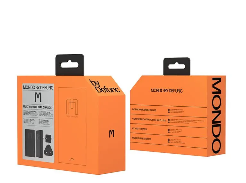 Mondo by Defunc MONDO Black (черный) адаптер питания