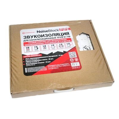 Звукоизоляция для канализационных труб D=110 NoiseBlock Pipe