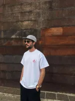 Футболка Miracle Apparel Heavy Soft Two Wheels For Better Feels Белая