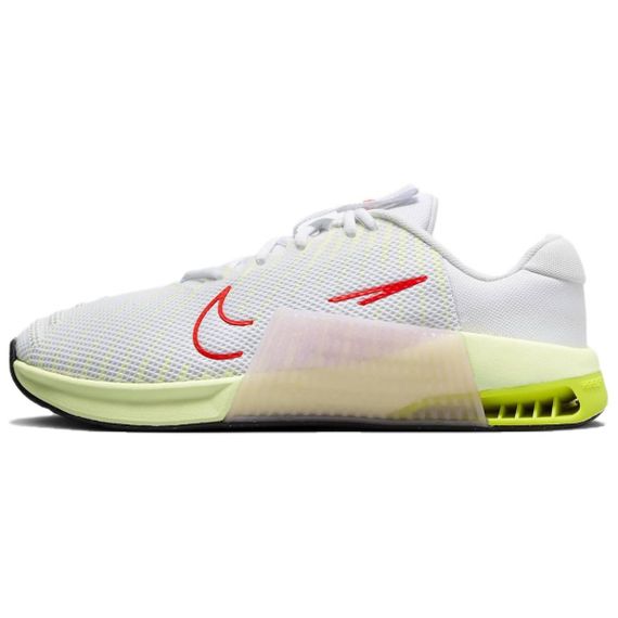NIKE Metcon 9 Кроссовки для тренировок Низкие Бело-зеленые Женские