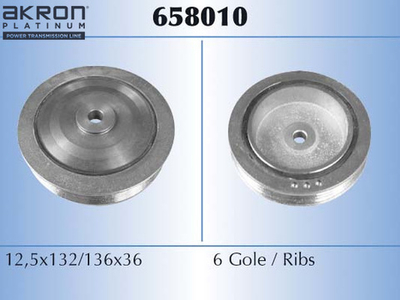 AKRON-MALÃ - 658010-MAL - Belt Pulley, crankshaft