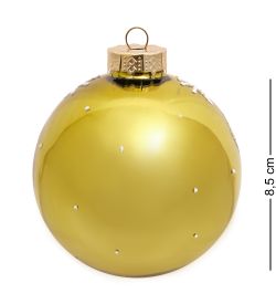 Элита НФШ-1581 Ел. украшение Шар «Медвежонок с подарком» 85 мм