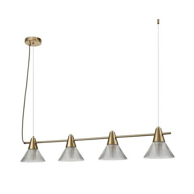 6596/4A LN Светильник E27 4*60Вт 220В IP20 MODERNI