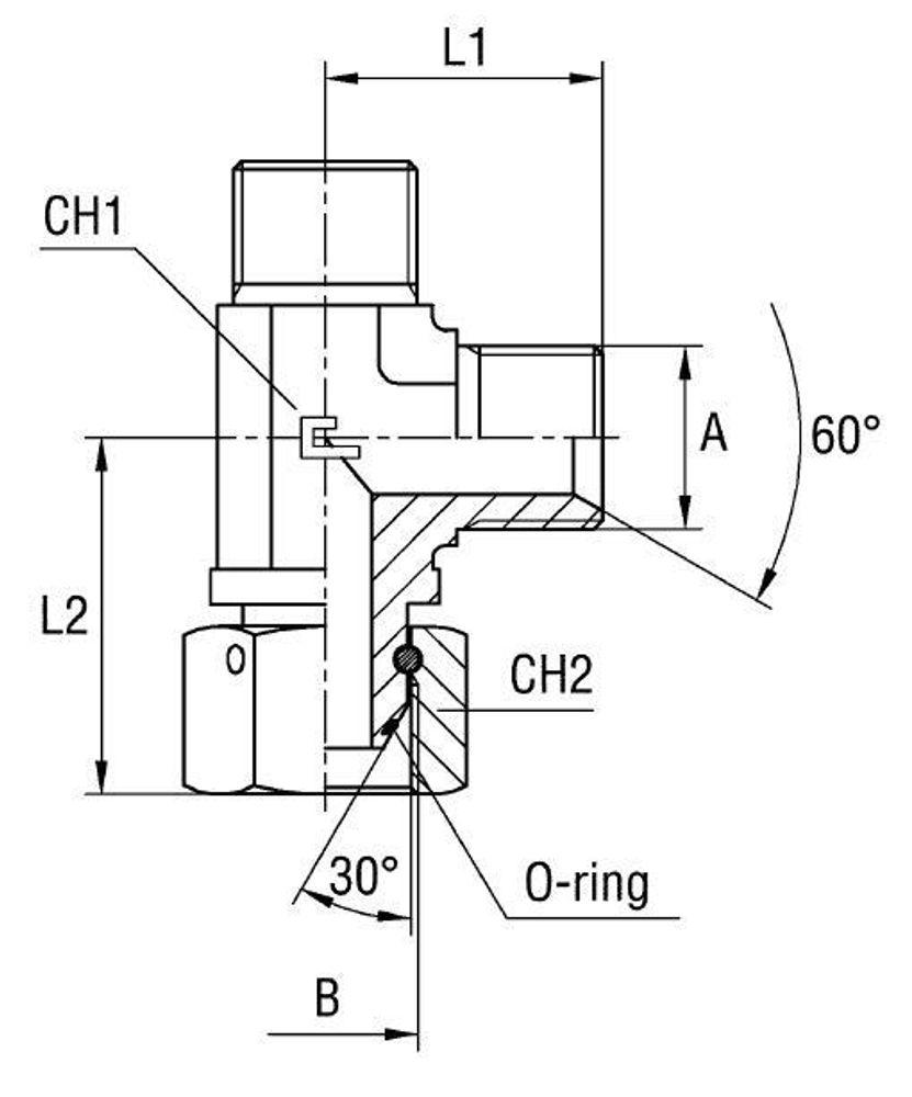 Соединение PFNL BSP 1/4&quot;