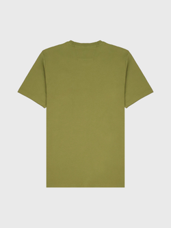 Футболка C.P. Company Jersey 30/1 Logo Green Moss