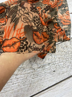 Сетка стрейч Губы