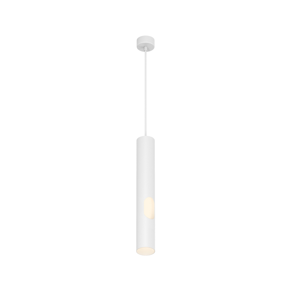 DK4045-WH Подвесной светильник, с декоративным вырезом, IP 20, до 15 Вт, LED, GU10, белый, алюминий