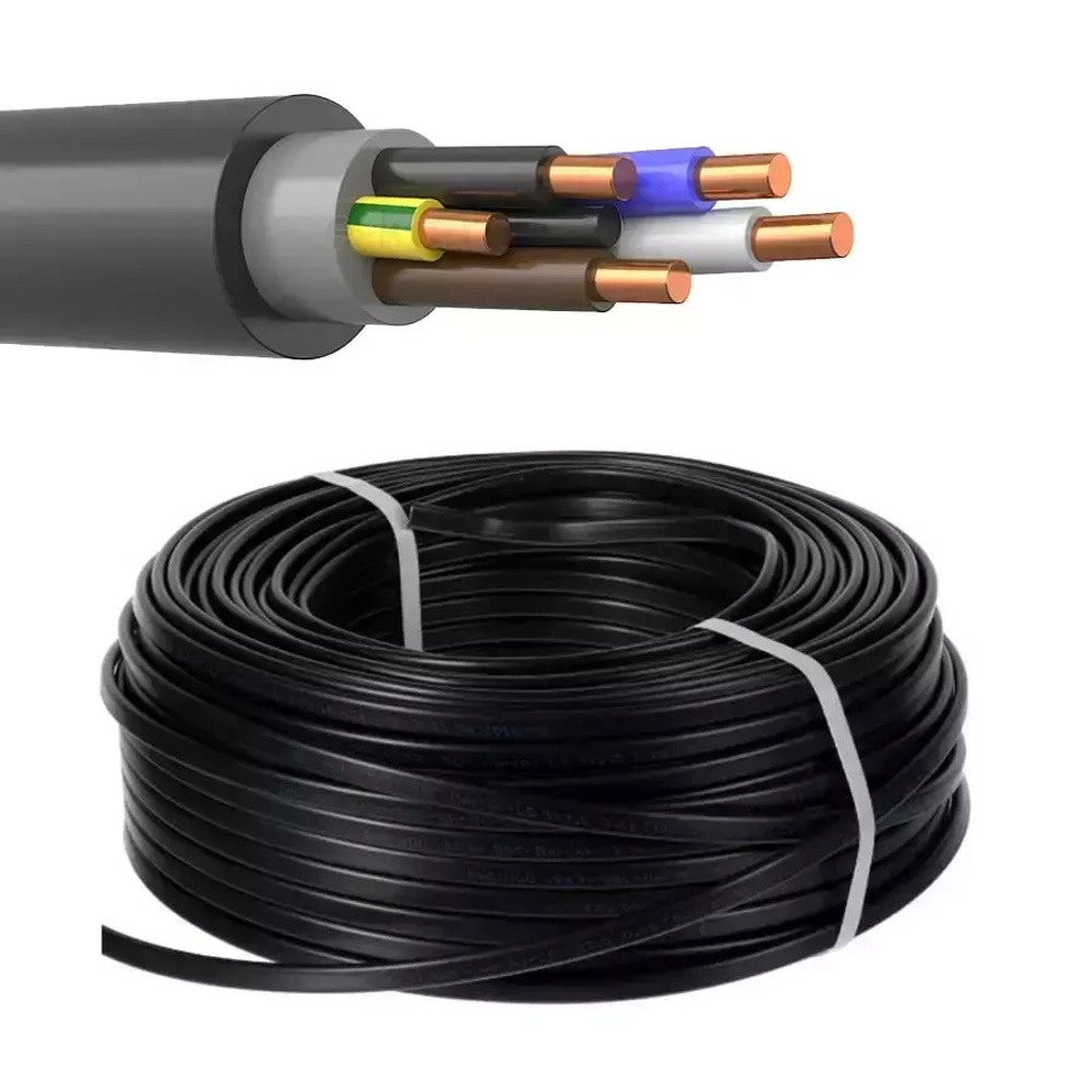 Кабель ВВГнг-LS 5х1.5 ТУ, бухта 20м