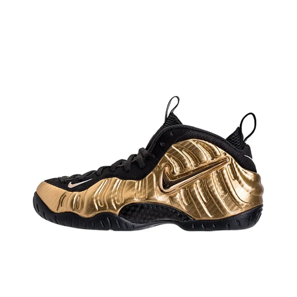 Мужские кроссовки Nike Air Foamposite Pro 'Metallic Gold' 624041-701