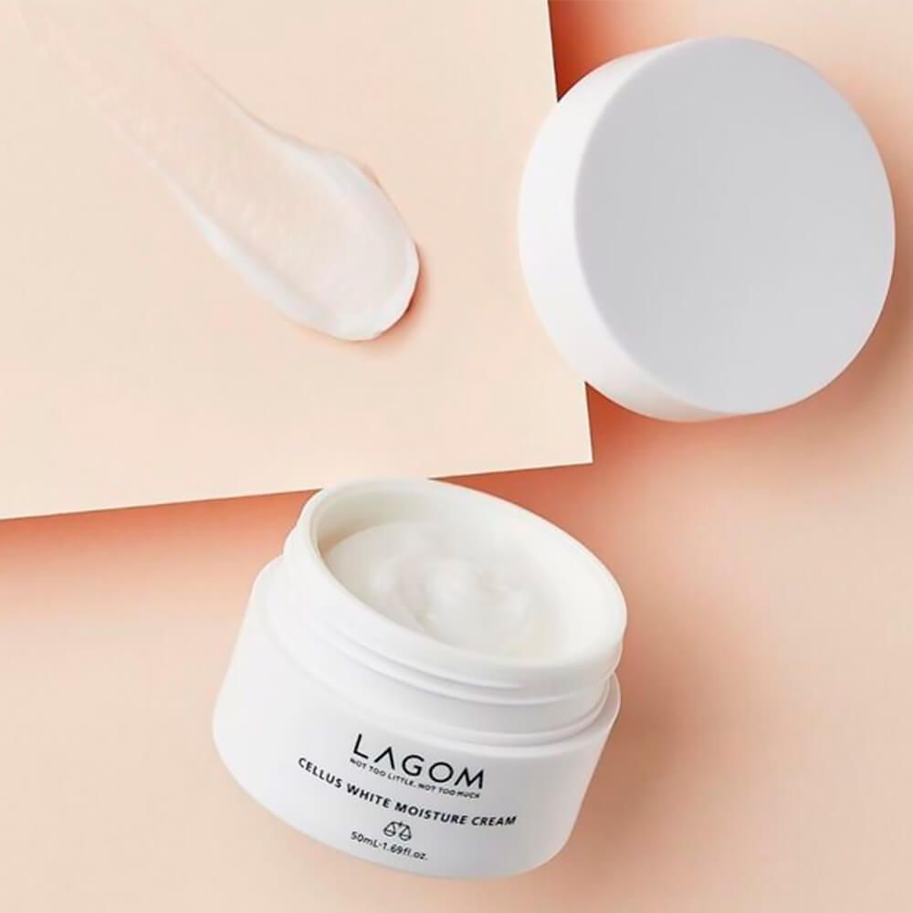 Увлажняющий крем для выравнивания тона LAGOM Cellus White Moisture Cream 50мл