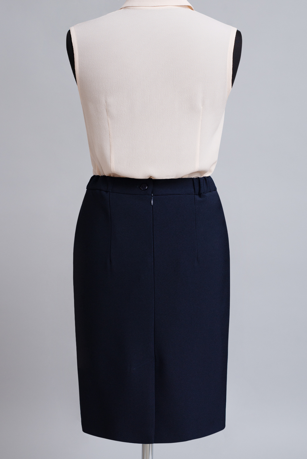 Юбка прямая 3302АЕ, Тёмно тёмно син #70ТТСи013302АЕ