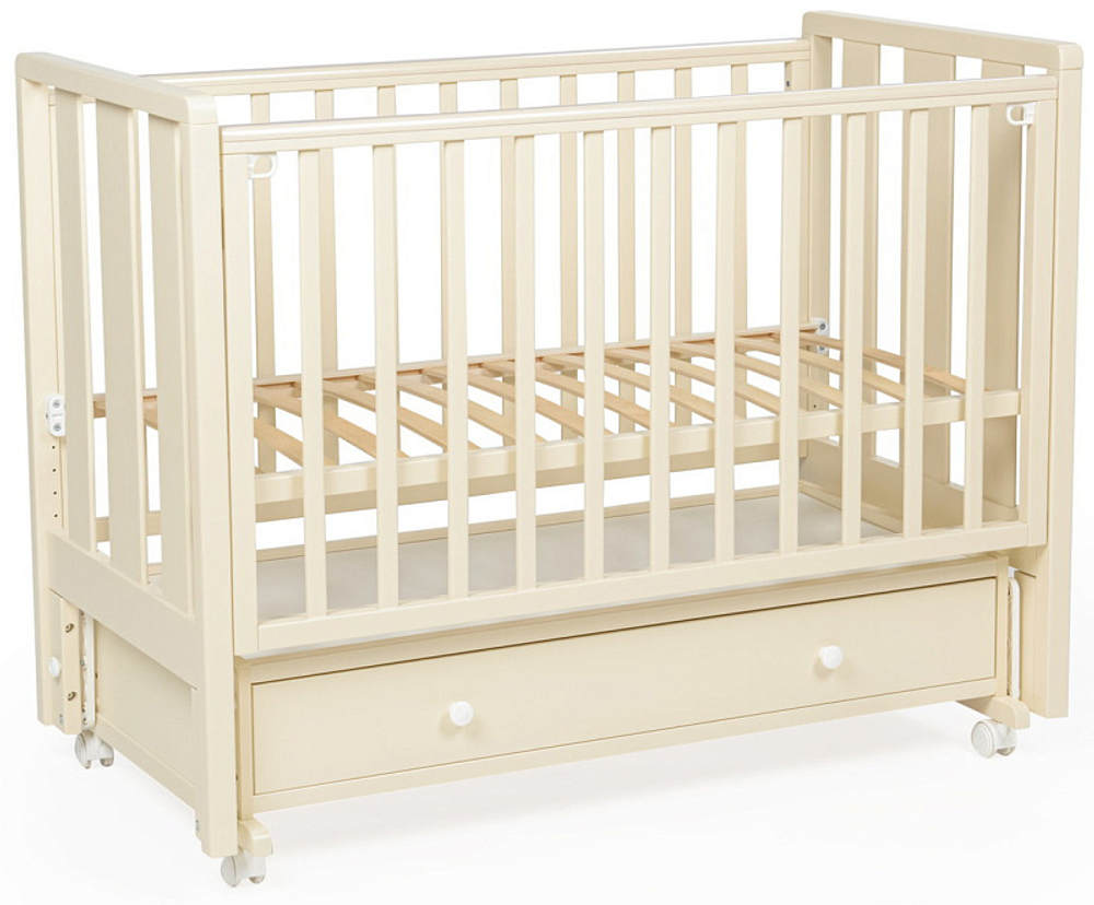 Детская кроватка Bebizaro Heirloom New маятник универсальный с ящиком ваниль