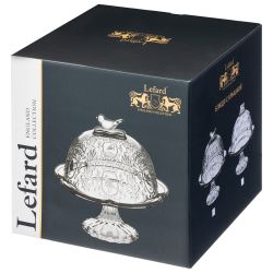 БЛЮДО "GARDEN" С КРЫШКОЙ НА НОЖКЕ 20*22 СМ