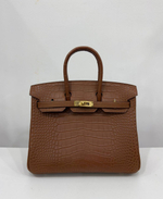 Сумка Hermes из кожи крокодила 25 см, арт. 466224812