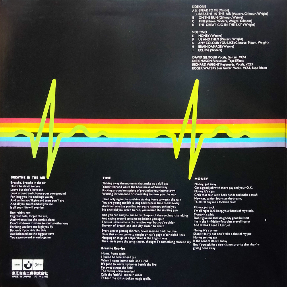 Pink Floyd / The Dark Side Of The Moon (LP)