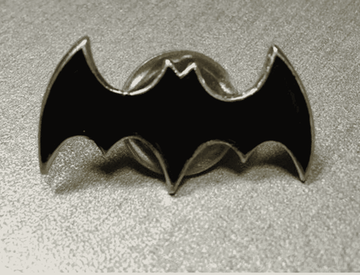 Значок мет. Летуч. мышь (бол. без парашюта, на закрутке)