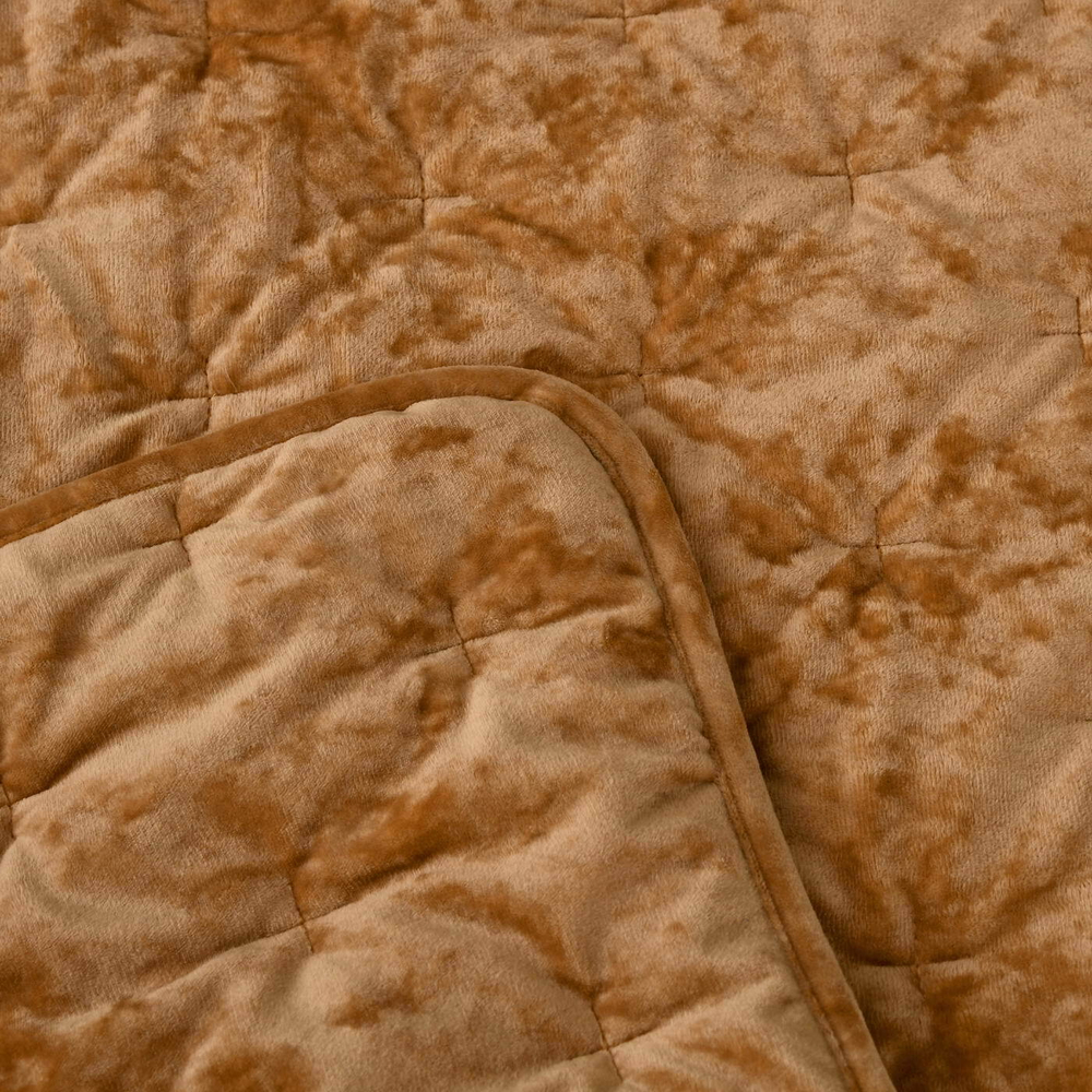 Покрывало 240x260 Sofi De MarkO Алира горчичное