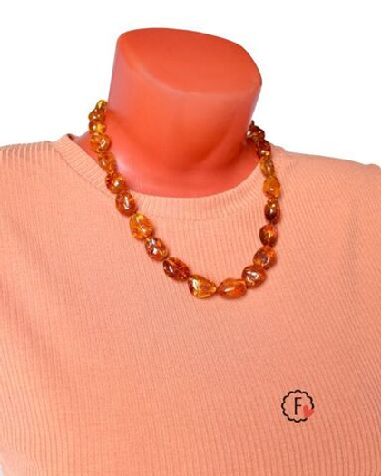 Бусы янтарные (я-0869)