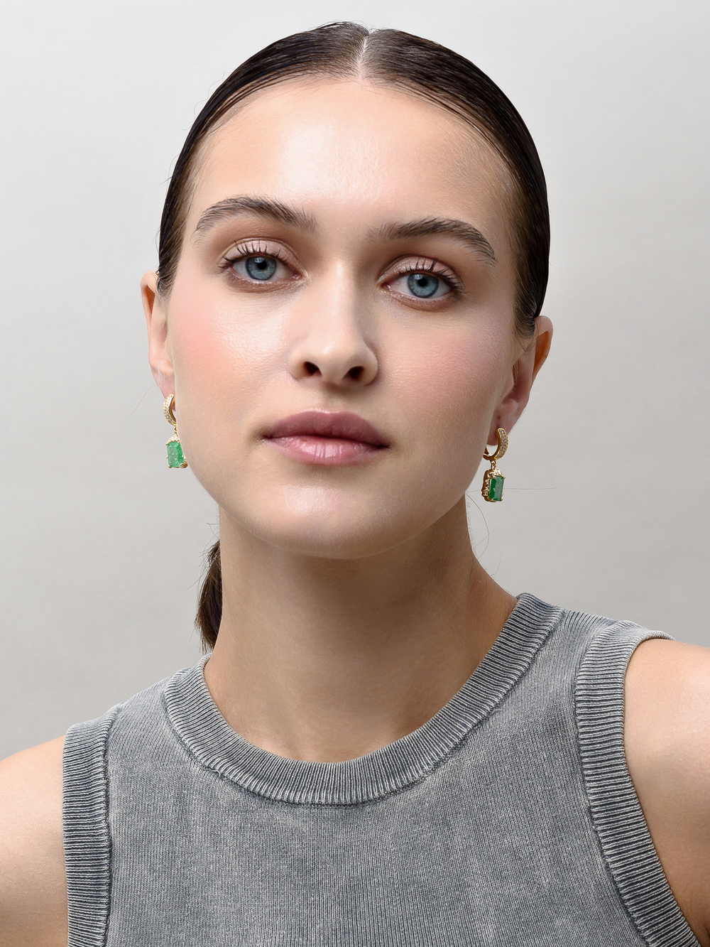 Серьги "Lollipops" Green Gold