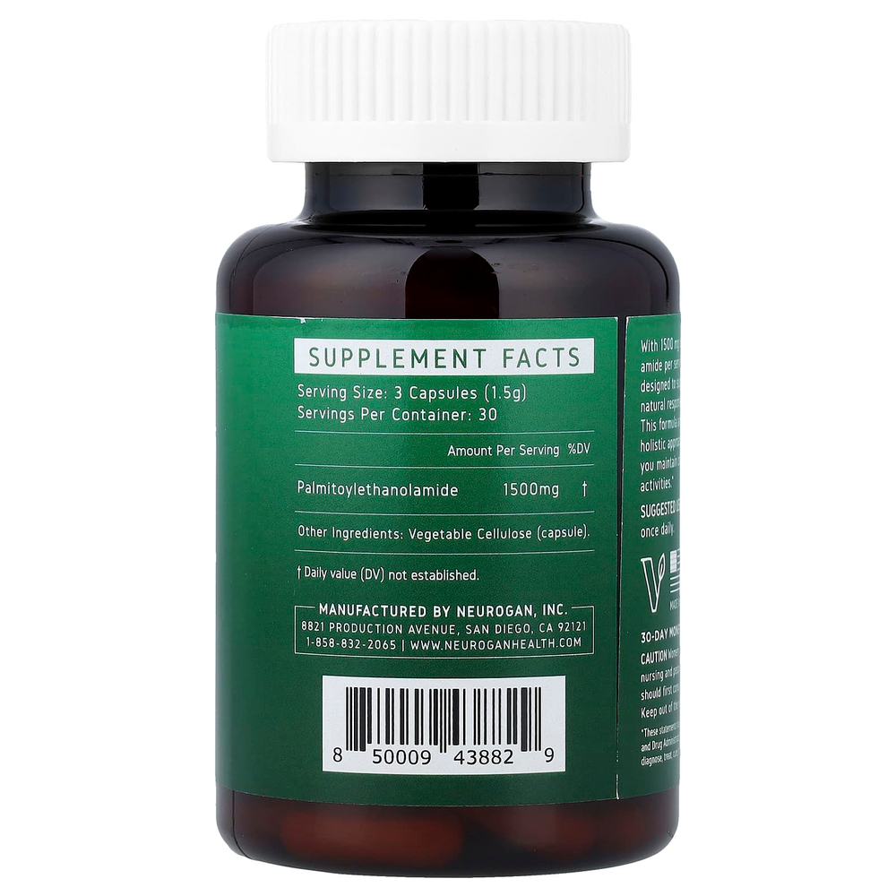 Neurogan Health, Pea Pro, 90 капсул (500 мг в 1 капсуле)