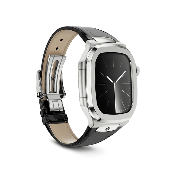 Корпус для Apple Watch ROYAL45 - Silver Leather
