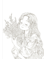 Forest Girl's 3. Colouring Book