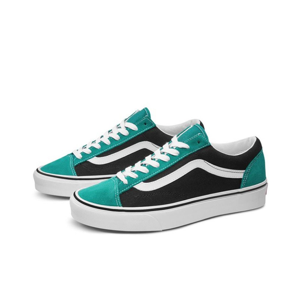 Кеды Vans Style 36 Vintage Suede 'Tidepool Black' VN0A3DZ3XMR