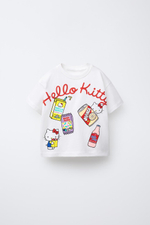 Футболка hello kitty © с нашивками