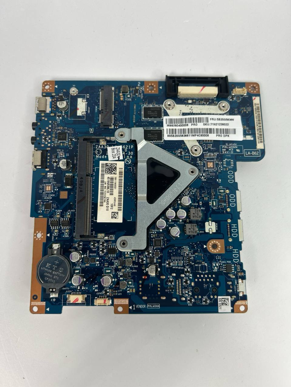 Материнская плата для моноблока Lenovo S20-00 DIS 1G J2900 WOTPM PRO (5B20G56366), оригинал