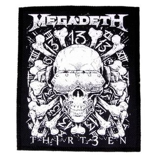 Нашивка Megadeth 13 (95X120)