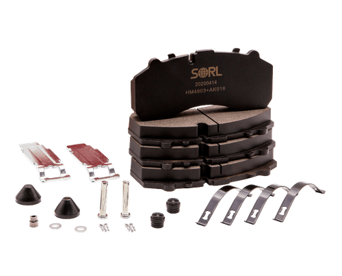 Колодки тормозные дисковые КАМАЗ 5490, BPW, MERCEDES-BENZ, SAF (29087) SORL