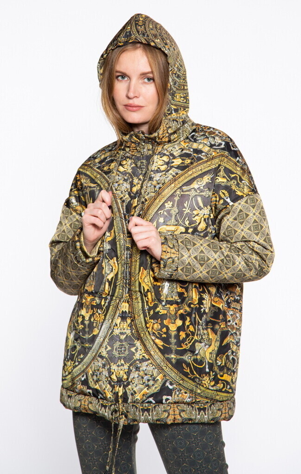 Куртка "Негроли", по мотивам чеканных доспехов 16-го века мастера оружейного дела миланца Филиппо Негроли