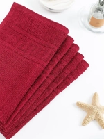 Полотенце махровое, г/к, 30х50, арт. ВТ 30-50Г, 380 гр/м2, цвет: 945-бордовый,