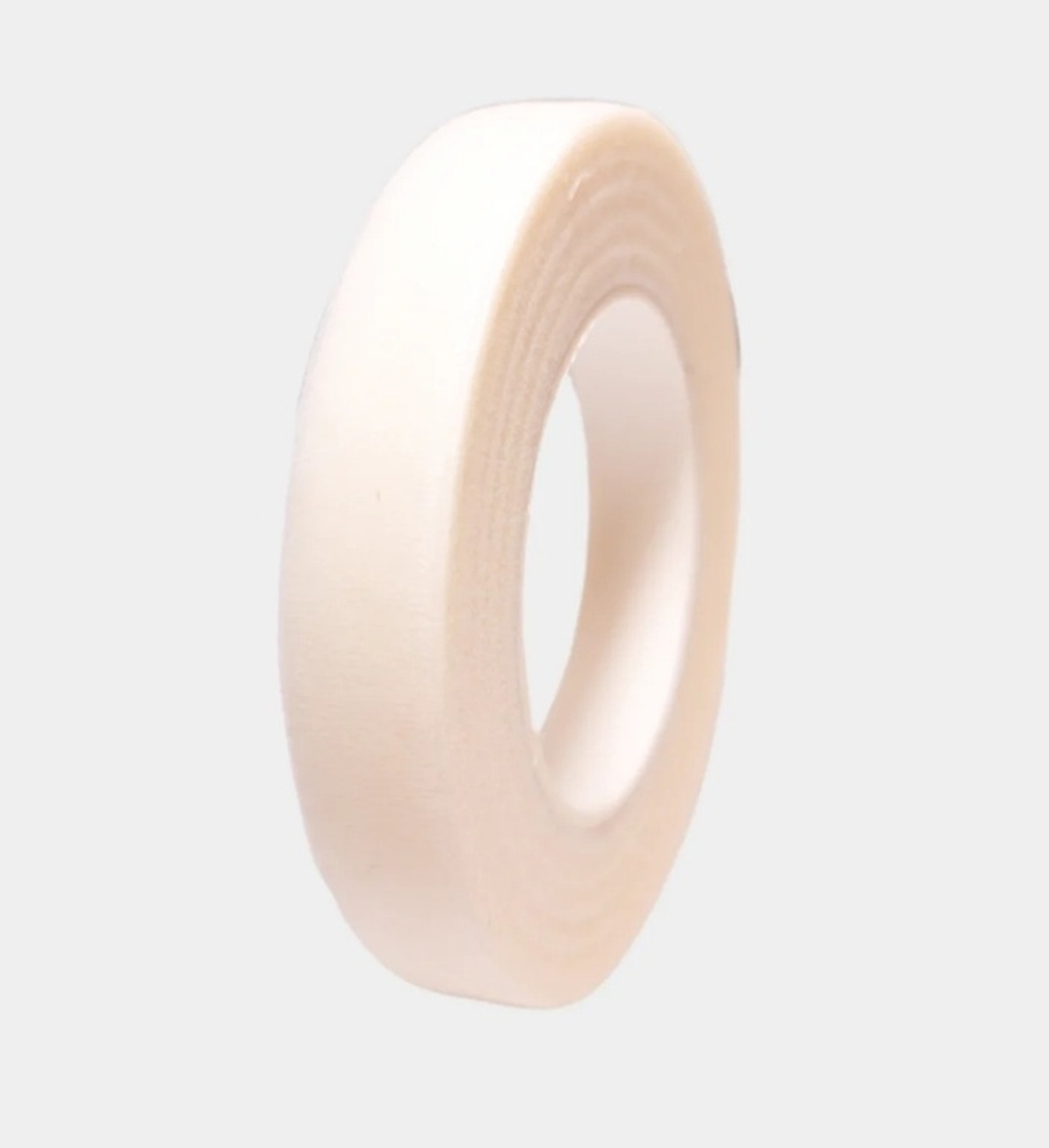 Тейп лента флористическая Белая 12мм, 27м