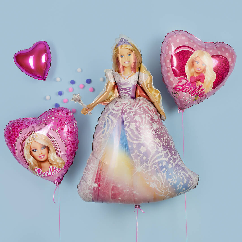 Шары Сердце Барби Принцесса