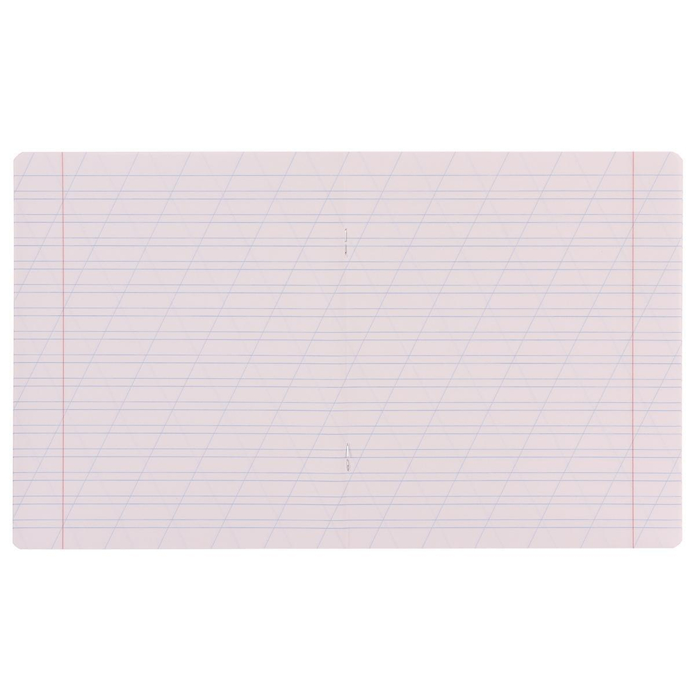 Тетрадь школьная А5 12л косая линия,голубая "Классика Visio" (Erich Krause) микс цветов (комплект 3 шт)