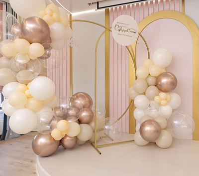 Фотозона Нежная кремовая сливочная для девушки