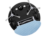 Робот-пылесос Tefal RG7365WH, 30 Вт, сухая/влажная уборка, 0.44 л, черный