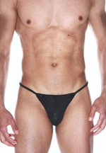 Мужские классические трусы-стринги (Размер: L-XL) (Цвет: черный)