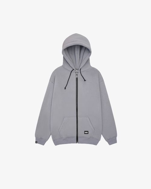 Худи Hook Зип База серое