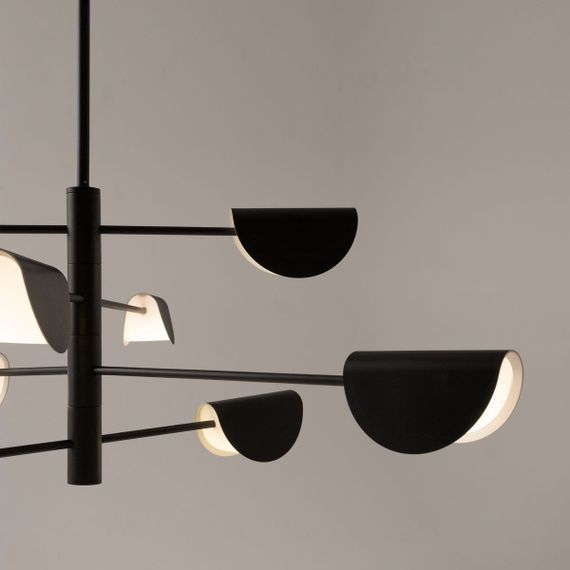 Подвесная люстра Maytoni Technical Mollis MOD126PL-08B