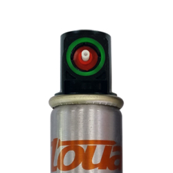 Газовый баллон Toua Premium с зеленым или красным клапаном. Длина 165 мм